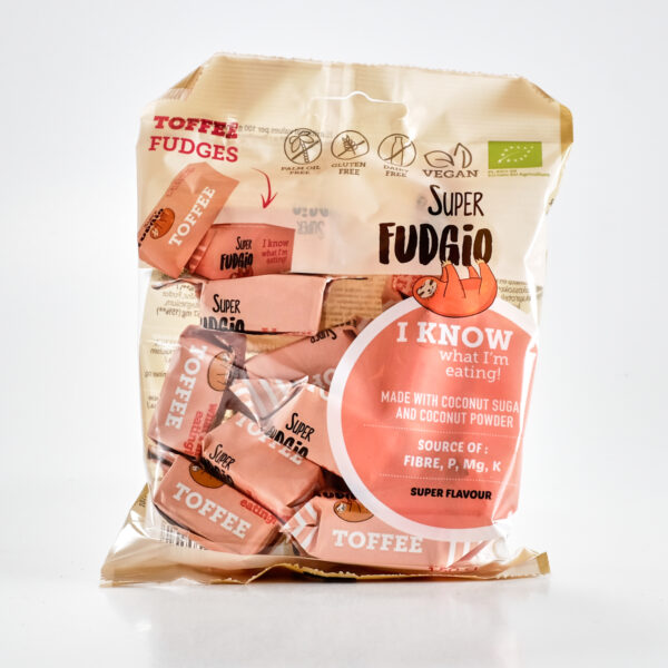 Iirised toffee maitselised 150g (gluteenivaba, vegan) Super Fudgio